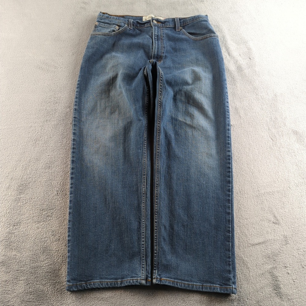 Vintage Levis 559‎ Jeans 36 (Fits 32x28) Blue Faded Wide Skater Grunge Y2K